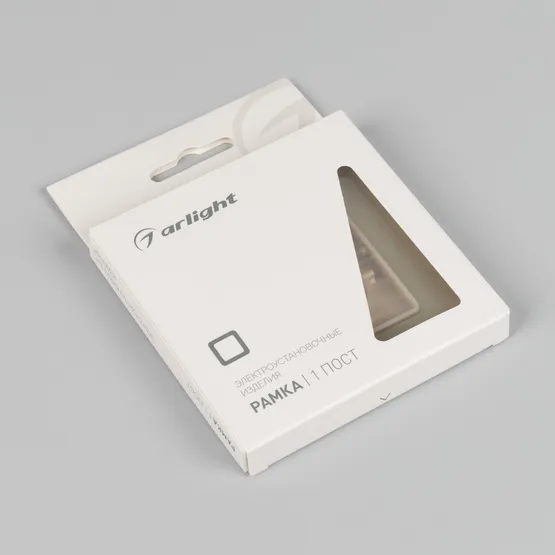 Фото #4 товара Рамка стеклянная FRM-OMALI-SFGS-1-GD (Arlight, -)