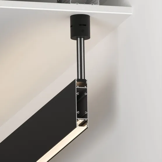 Фото #12 товара Профиль SL-LINE-25100-DUAL-2500 BLACK (Arlight, Алюминий)