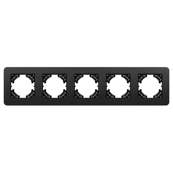 Фото #3 товара Рамка алюминиевая FRM-AKIRY-SFAL-5-BK (Arlight, -)