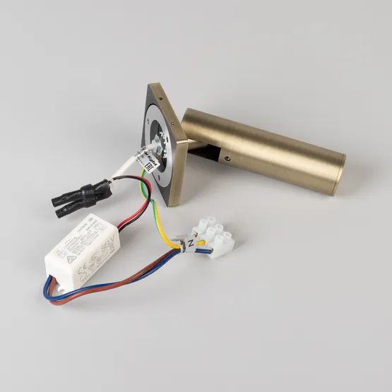 Фото #3 товара Светильник SP-READER-NB-S60x60-3W Warm3000 (BR, 20 deg, 230V) (Arlight, IP20 Металл, 3 года)