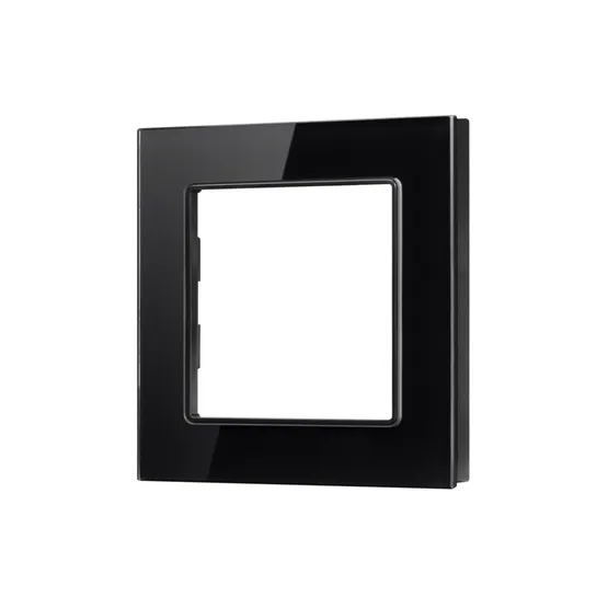 Фото #1 товара Рамка стеклянная FRM-GLARE-GS-1-BK (Arlight, -)