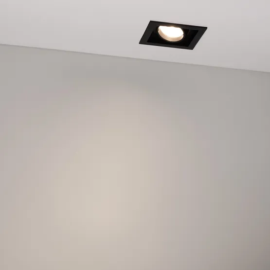 Фото #4 товара Светильник MS-VORTEX-BUILT-S90x90-12W Day4000 (BK-BK, 40 deg, 230V) (Arlight, IP20 Металл, 5 лет)