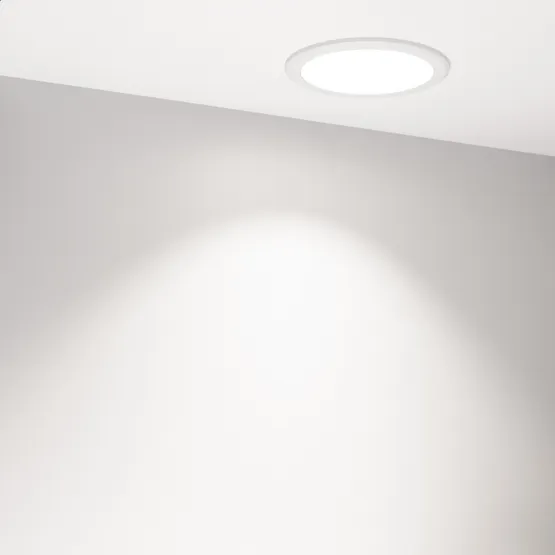 Фото #2 товара Светильник MS-ALORA-BUILT-R140-12W Day4000-MIX (WH, 60 deg, TRIAC) (Arlight, IP54 Пластик, 3 года)