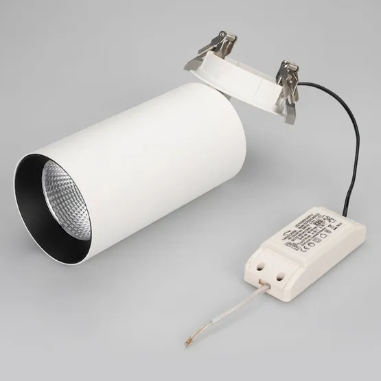 Фото #3 товара Светильник SP-POLO-BUILT-R95-25W Warm3000 (WH-BK, 40 deg) (Arlight, IP20 Металл, 3 года)
