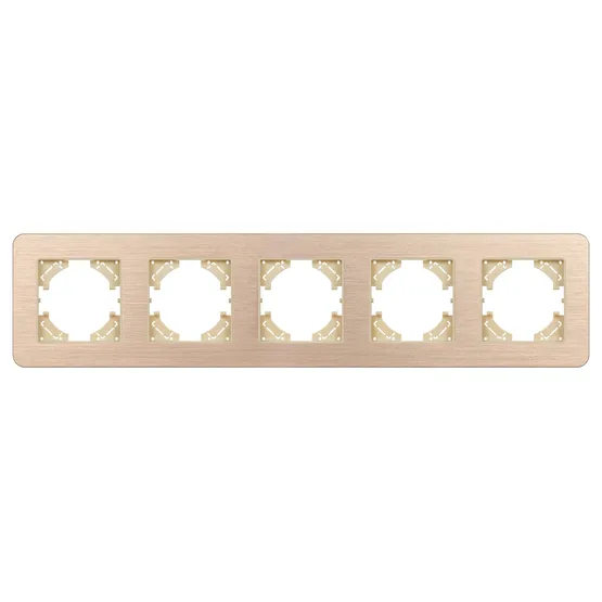 Фото #2 товара Рамка алюминиевая FRM-AKIRY-AL-5-GD (Arlight, -)