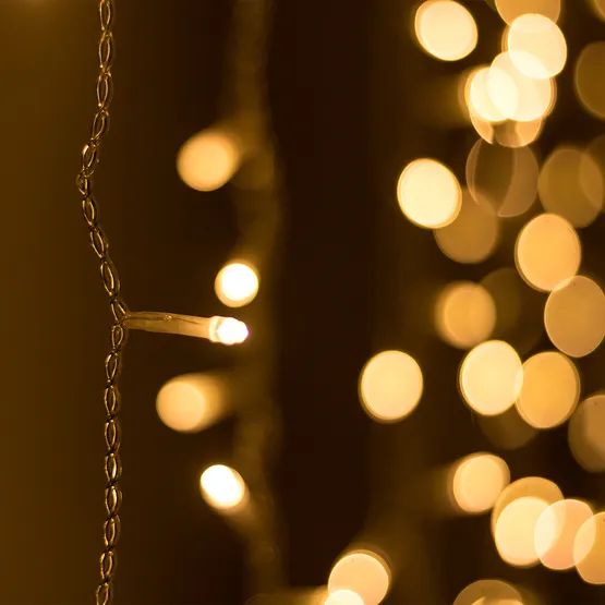 Фото #3 товара Светодиодная гирлянда ARD-CURTAIN-HOME-1500x1500-CLEAR-144LED Warm (230V, 6W) (Ardecoled, IP20)