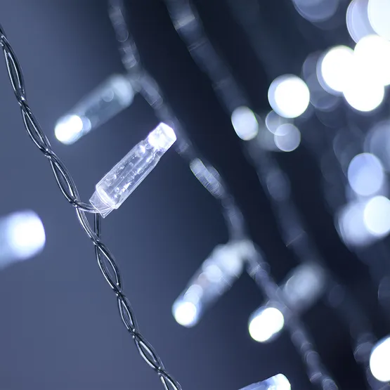 Фото #2 товара Светодиодная гирлянда ARD-CURTAIN-CLASSIC-2000x3000-CLEAR-760LED White (230V, 60W) (Ardecoled, IP65)