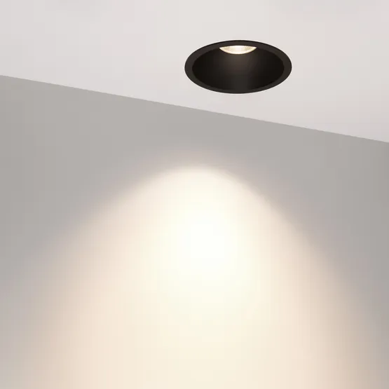 Фото #3 товара Светильник MS-HARBOR-R123-20W Day4000 (BK, 50 deg, 230V) (Arlight, IP20 Металл, 5 лет)