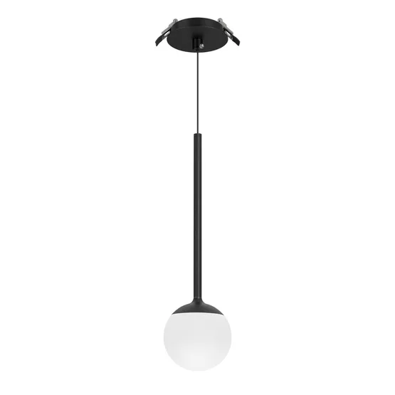 Фото #1 товара Светильник SP-BEADS-HANG-BUILT-T-R100-8W Warm3000 (BK, 180 deg, 230V) (Arlight, IP20 Металл, 5 лет)