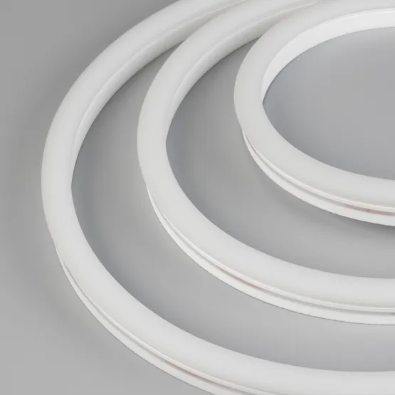 Фото #2 товара Светодиодная лента герметичная WAVE-SIDE-A120-12x25mm 230V Warm3000 (12 W/m, IP67, 50m, wire x2) (Arlight, Грибовидная форма)