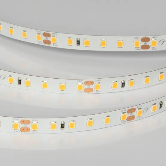 Фото #3 товара Светодиодная лента UL-A120-8mm 24V Warm1900 (9.6 W/m, IP20, 5m) (Arlight, Открытый)
