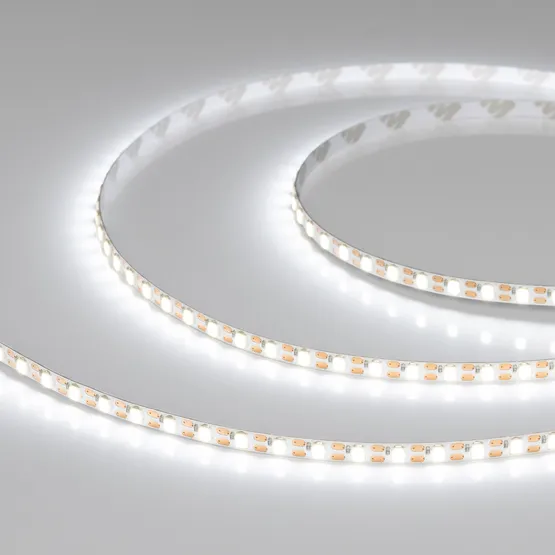 Фото #1 товара Светодиодная лента FC-A120-5mm 24V Сool8K-CX1 (10 W/m, IP20, 5m) (Arlight, резка 1 светодиод)