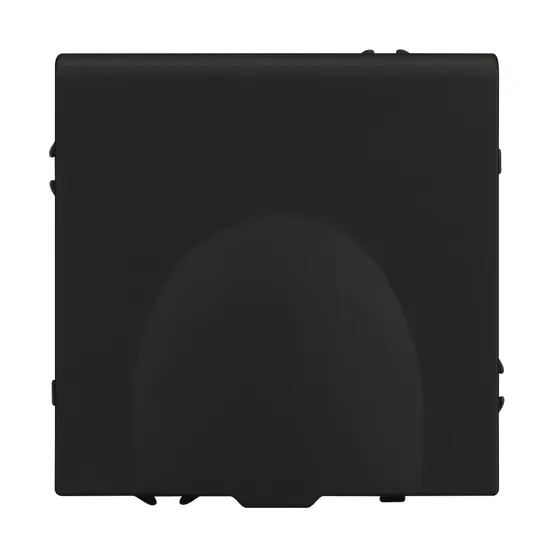 Фото #2 товара Механизм розетки влагозащищённый SCT-NOBE-MCP-SFPL-BK (230V, 16A) (Arlight, Черный оникс)