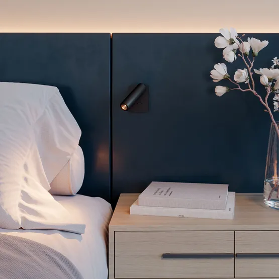 Фото #5 товара Светильник SP-READER-S60x86-3W Warm2700 (BK, 20 deg, 230V) (Arlight, IP20 Металл, 3 года)