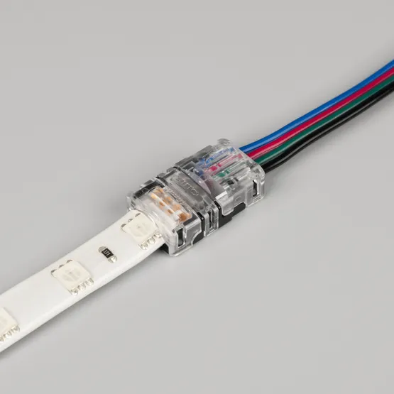 Фото #4 товара Коннектор HIP-GERM-RGB-10-4pin-STW (Arlight, IP55)