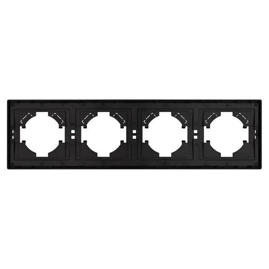 Фото #2 товара Рамка пластиковая FRM-TENDO-PL-4-GR (Arlight, Графитовый)