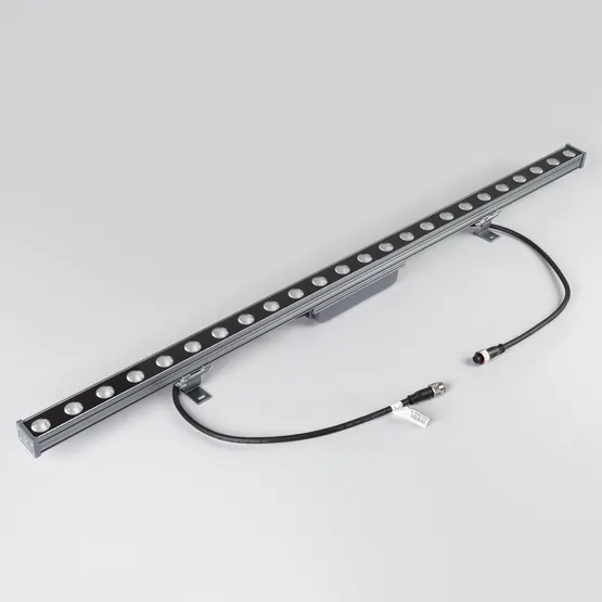 Фото #2 товара Линейный прожектор AR-LINE-1000-24W Warm3000 (GR, 30 deg, 230V) (Arlight, IP65 Металл, 3 года)