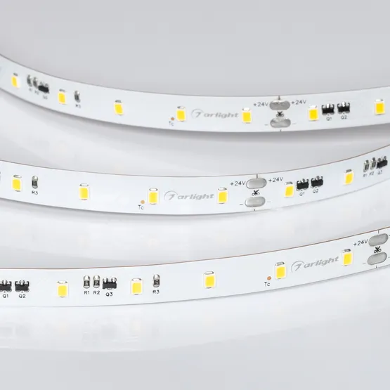 Фото #3 товара Светодиодная лента IC-A60-10mm 24V Warm3500 (4.8 W/m, IP20, 2835, 20m) (Arlight, 4.8 Вт/м, IP20)