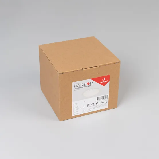 Фото #6 товара Светильник MS-HARBOR-R123-20W Warm3000 (WH, 24 deg, 230V) (Arlight, IP20 Металл, 5 лет)