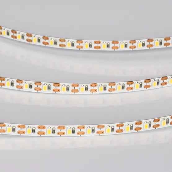 Фото #2 товара Светодиодная лента FC-M160-4mm 24V Warm2400-CX1 (10 W/m, IP20, 5m) (Arlight, резка 1 светодиод)