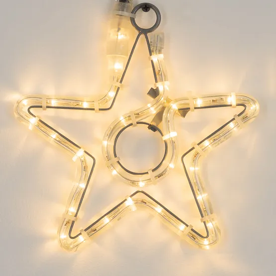 Фото #2 товара Фигура светодиодная ARD-STAR-M4-200x220-36LED Warm (230V, 2.5W) (Ardecoled, IP65)