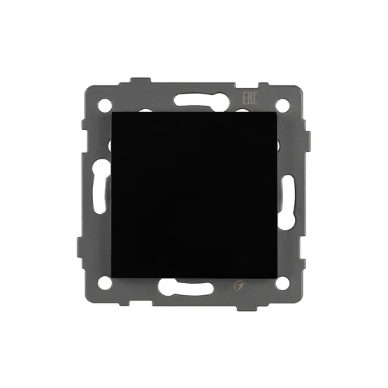 Фото #3 товара Механизм выключателя одноклавишный непроходной SWT-MK01-PL-BK-V (250V, 10A) (Arlight, -)