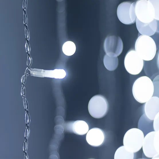 Фото #2 товара Светодиодная гирлянда ARD-CURTAIN-HOME-1500x1500-CLEAR-144LED White (230V, 6W) (Ardecoled, IP20)