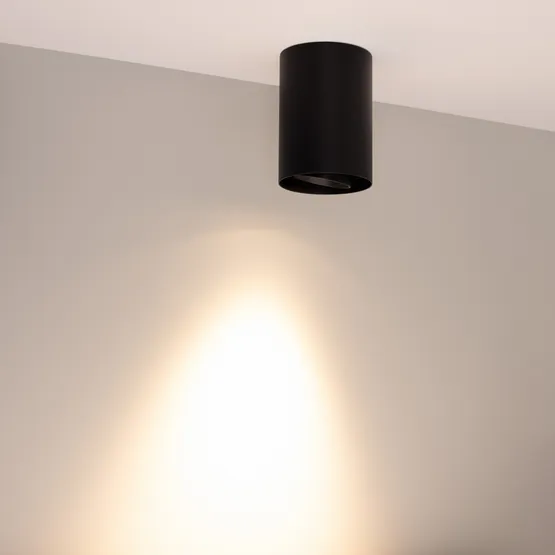 Фото #3 товара Светильник SP-FOCUS-R86-10W Warm3000 (BK, 36 deg, 230V) (Arlight, IP54 Металл, 5 лет)