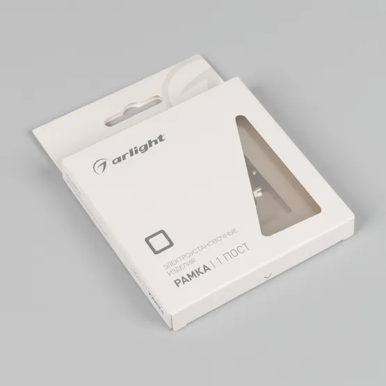 Фото #4 товара Рамка пластиковая FRM-PERIO-PL-1-GD (Arlight, -)