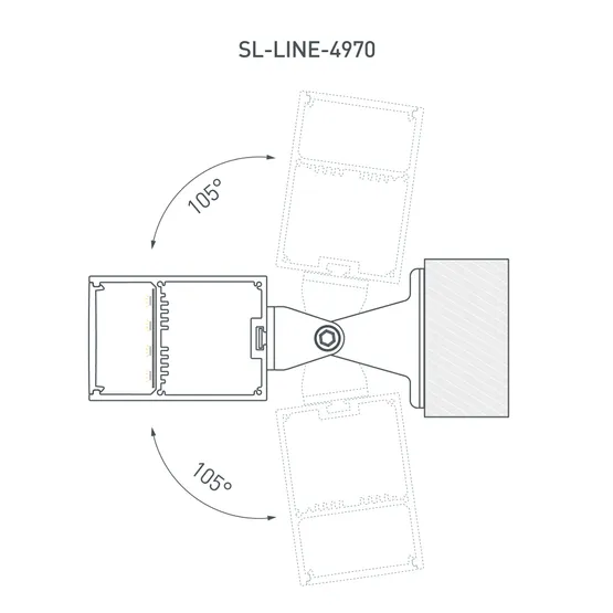 Фото #6 товара Профиль SL-LINE-4970-2500 ANOD (Arlight, Алюминий)
