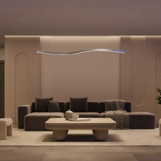 Фото #6 товара Профиль LINE-3535-BENT-SIDE-2000 ANOD (Arlight, Алюминий)