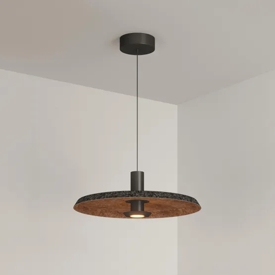 Фото #6 товара Светильник SP-KOTARO-R450-12W Warm2700 (BK-CF, 36 deg, 230V, TRIAC) (Arlight, IP20)