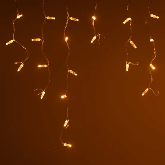 Фото #1 товара Светодиодная гирлянда ARD-EDGE-CLASSIC-2400x600-CLEAR-88LED-STD Yellow (230V, 6W) (Ardecoled, IP65)