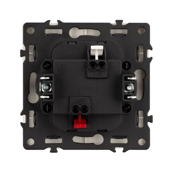 Фото #2 товара Механизм звонкового выключателя SWT-NOBE-MKR1-SFPL-IS (230V, 10A) (Arlight, Никель)