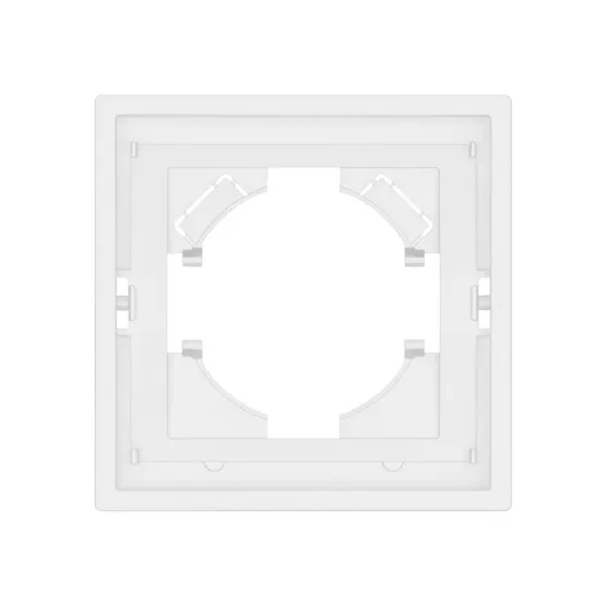 Фото #3 товара Рамка пластиковая FRM-TENDO-PL-1-WH (Arlight, Белый)