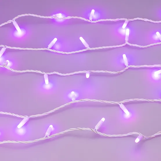 Фото #3 товара Светодиодная гирлянда ARD-STRING-CLASSIC-10000-WHITE-95LED-MILK-LIVE RGBW-DMX (24V, 10W) (Ardecoled, IP65)