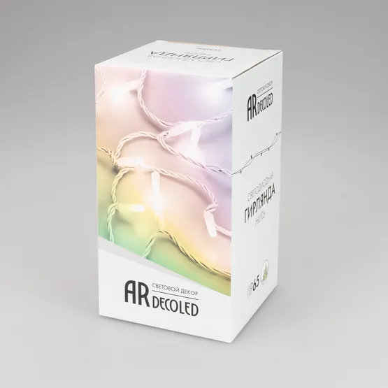 Фото #12 товара Светодиодная гирлянда ARD-STRING-CLASSIC-20000-WHITE-200LED-MILK-SYNC RGB (230V, 13W) (Ardecoled, IP65)