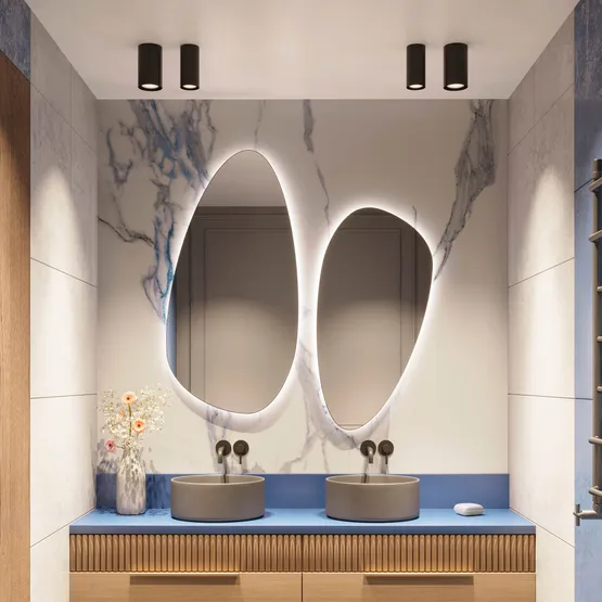 Фото #4 товара Светильник SP-SALT-R75-15W Day4000 (WH-BK, 40 deg, 230V) (Arlight, IP54 Металл, 5 лет)