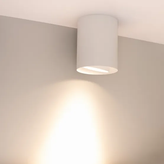 Фото #4 товара Светильник SP-FOCUS-R132-24W Warm3000 (WH, 36 deg, 230V) (Arlight, IP54 Металл, 5 лет)