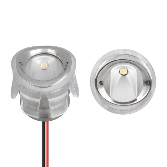 Фото #1 товара Светильник ALT-LODESTAR-HANDRAIL-R27-1.5W Warm3000 (SL, 30x60 deg, 12-24V) (Arlight, IP67 Металл, 3 года)