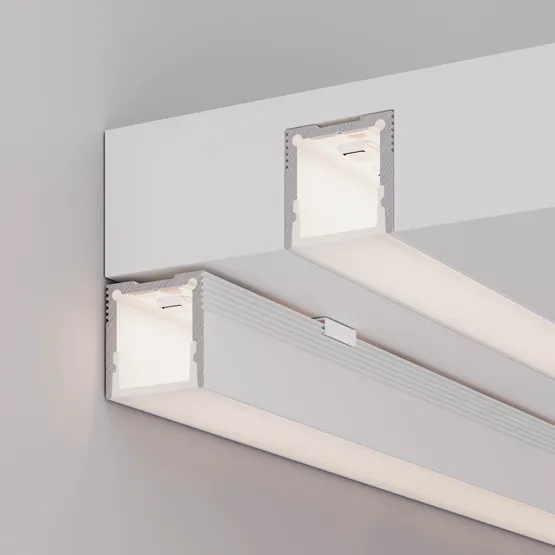 Фото #6 товара Профиль SL-SLIM20-H20-2000 WHITE (Arlight, Алюминий)