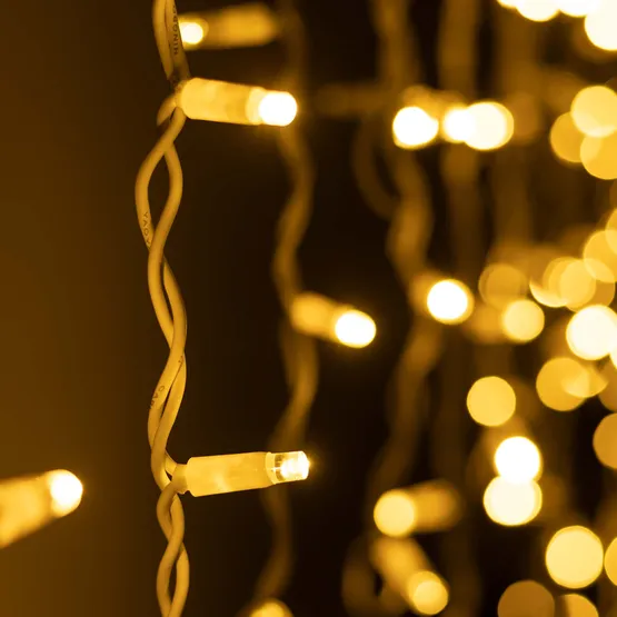 Фото #2 товара Светодиодная гирлянда ARD-EDGE-PRO-4000x600-WHITE-128LED-FLASH Warm/Warm (230V, 8W) (Ardecoled, IP65)