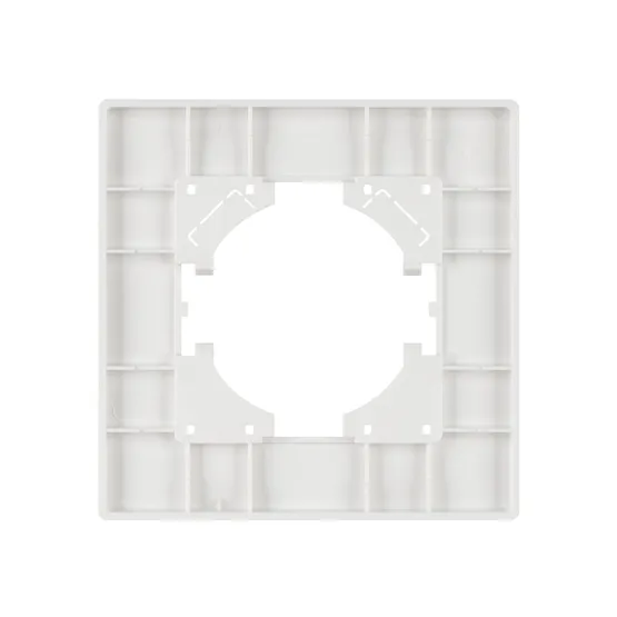 Фото #3 товара Рамка пластиковая FRM-PERIO-PL-1-WH (Arlight, -)