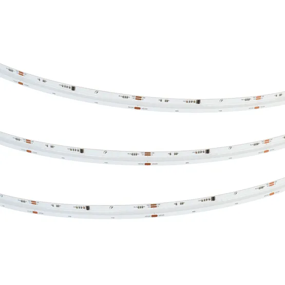 Фото #2 товара Светодиодная лента SPI-COB-X630-12mm 24V RGB-PX63 (11 W/m, IP20, 5m) (Arlight, -)