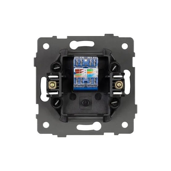 Фото #3 товара Механизм компьютерной розетки SCT-MPC1-PL-GD-V (RJ-45, CAT6) (Arlight, -)