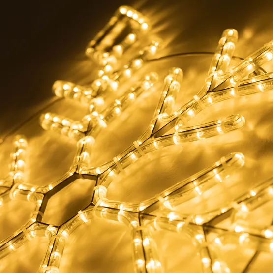 Фото #4 товара Фигура светодиодная ARD-SNOWFLAKE-M9-900x900-360LED Warm (230V, 22W) (Ardecoled, IP65)