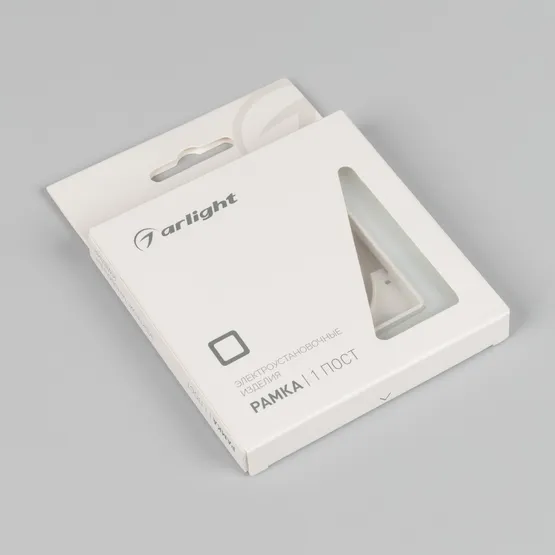 Фото #4 товара Рамка стеклянная FRM-OMALI-SFGS-1-WH (Arlight, -)