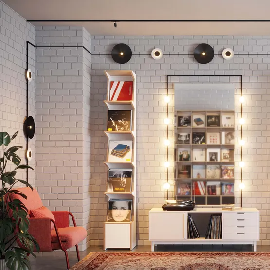 Фото #3 товара Светильник MAG-MICROCOSM-VINYL-R170-7W Warm3000 (WH, 150 deg, 24V) (Arlight, IP20 Металл, 5 лет)