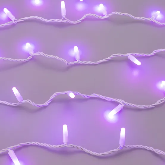 Фото #9 товара Светодиодная гирлянда ARD-STRING-CLASSIC-20000-WHITE-200LED-MILK-SYNC RGB (230V, 13W) (Ardecoled, IP65)