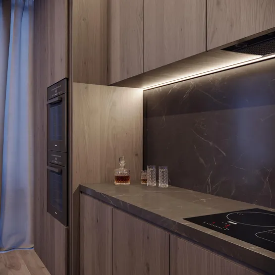 Фото #5 товара Профиль SL-KANT-H18-2000 ANOD (Arlight, Алюминий)